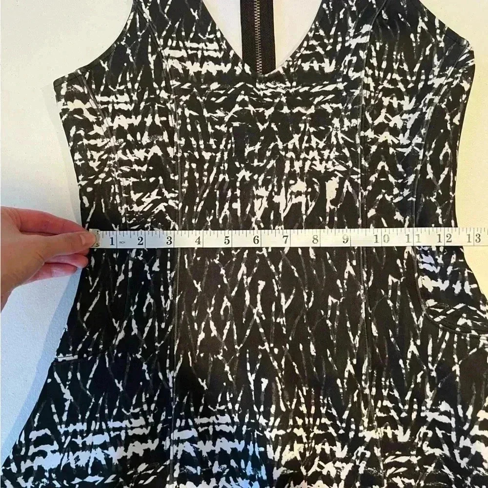 Abercrombie and fitch black white print Tennis dress new small - Picture 8 of 9